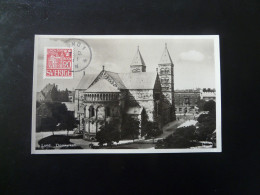 Carte Maximum Card Lund Cathedral Suede Sweden 1947 (ex 1) - Maximumkaarten (CM)