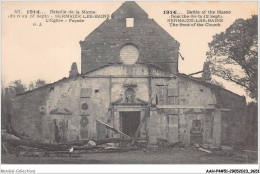 AAHP4-51-0334 - Bataille De La Marne - SERMAIZE-LES-BAINS - L'EGLISE - Sermaize-les-Bains