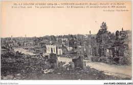 AAHP11-51-0987 - LA GRANDE GUERRE 1914-16 - SERMAIZE-LES-BAINS - Bataille De La Marne - Sermaize-les-Bains