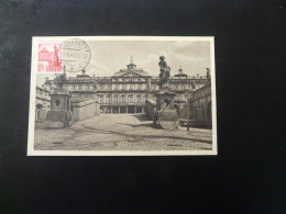 Carte Maximum Card Chateau Rastatt Castle Baden 1947 - Castelli