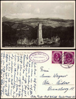 Bad Grund (Harz) Restaurant Albert Turm Auf Dem Iberg Mit Brockenblick 1953 - Bad Grund