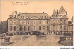 AGBP2-51-0141 - MONTMITAIL - Le Chateau, Facade Principale   - Montmirail