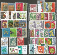 Suisse Stamps X Postage Lot Mainly MNH** With Ungummed And With Many HVs - Total Face Value Is 77.45 CHF - Collections