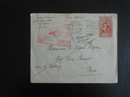 FRANCE LETTRE COURRIER AERIEN 1939 - Storia Postale