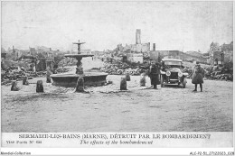 ALCP2-51-0115 - SERMAIZE-LES-BAINS - Marne - Détruit Par Le Bombardement  - Sermaize-les-Bains