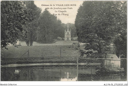 ALCP6-51-0552 - Château De La VILLE-AUX-BOIS - Près De Jonchery-sur-Vesle - La Chapelle - Vue De L'étang  - Jonchery-sur-Vesle