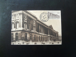 Carte Maximum Card Colonnade Du Louvre Congrès Postal Universel UPU Paris 1947 (ex 2) - UPU (Union Postale Universelle)