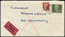 DDR, 1952, 252, 253, Brief - Altri & Non Classificati