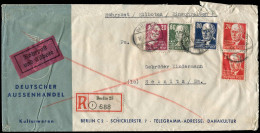 DDR, 1950, 219, 220(2), 225, 226, Brief - Sonstige & Ohne Zuordnung