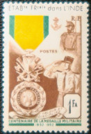 LP3039/174 - COLONIES FRANÇAISES - INDE - 1952 - Médaille Militaire - N°258 NEUF** - Ungebraucht