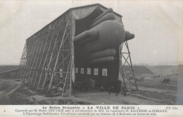 LE BALLON DIRIGEABLE LA VILLE DE PARIS CONTRUIT PAR HENRY DEUTCH CPA BON ETAT - Zeppeline