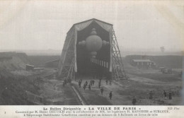 LE BALLON DIRIGEABLE LA VILLE DE PARIS CONTRUIT PAR HENRY DEUTCH CPA BON ETAT - Zeppeline