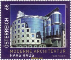 703639 MNH AUSTRIA 2015 ARQUITECTURA MODERNA EN AUSTRIA-EDIFICIO HAAS - Unused Stamps