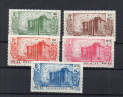 !!! GUADELOUPE, SERIE BASTILLE N°142/146 NEUVE ** - Nuovi