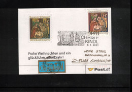 Austria / Oesterreich 2000 Christmas 2000 - Christkindl Postmark 6.1.2001 Holy 3 Kings Date - Brieven En Documenten