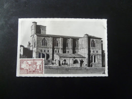 Carte Maximum Card  église St-Barnard Romans Sur Isère 26 Drome 1949 (ex 2) - 1940-1949