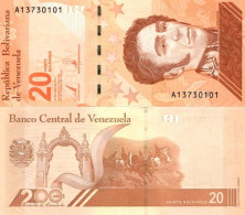 VENEZUELA 20 Bolivares Digitales 2021 P W117 UNC - Venezuela