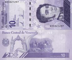 VENEZUELA 10 Bolivares Digitales 2021 P W116 UNC - Venezuela