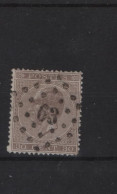 Belgien Michel Cat.No. Used 18 - 1865-1866 Profile Left