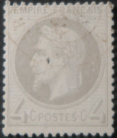 LP3036/203 - FRANCE - NAPOLEON III Lauré N°27B Gris - CàD - Cote (2024) : 90,00 € - 1863-1870 Napoléon III Con Laureles