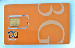 Norway NetCom Gsm Original Chip Sim Card - Sammlungen