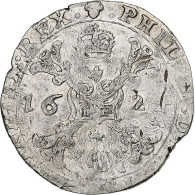 Pays-Bas Espagnols, Duché De Brabant, Philippe IV, 1/4 Patagon, 1624, Bruxelles - Paesi Bassi Spagnoli