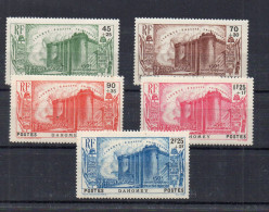 !!! DAHOMEY, SERIE BASTILLE N°115/119 NEUVE ** - Nuovi