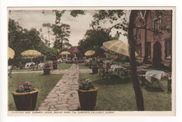 Hellingly - Boship Farm Tea Gardens, Fountain & Summer House - Sussex Postcard - Altri & Non Classificati