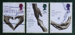 50 Years Of National Health Service (Mi 1754-1756) 1998 Used Gebruikt Oblitere ENGLAND GRANDE-BRETAGNE GB GREAT BRITAIN - Used Stamps