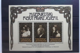 Liechtenstein Block 11 Mit 770-772 Postfrisch #UO654 - Altri & Non Classificati