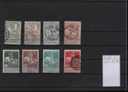 Belgien Michel Cat.No. Used 81/88 I - 1910-1911 Caritas