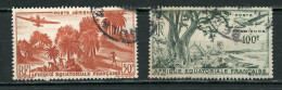 AEF -   POSTE AÉRIENNE -  N° Yvert  50+51 Obli. - Used Stamps