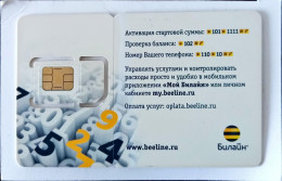 Russia Beeline Gsm Original Chip Sim Card - Sammlungen