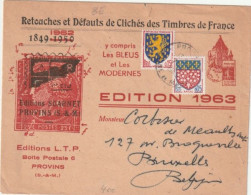 Pub SUARNET De 1963 Sur Lettre Pour Bruxelles. Collection BERCK. - Covers & Documents