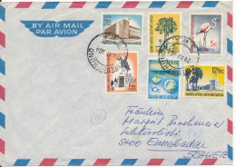South West Africa Air Mail Cover Sent To Switzerland 24-11-1964 Topic Stamps - Zuidwest-Afrika (1923-1990)