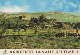 AGRIGENTO, LA VALLE DEI TEMPLI COULEUR REF 17820 - Agrigento