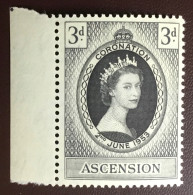 Ascension 1953 Coronation MNH - Ascensione