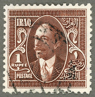 IRAK IRAQ 1931 Yt: IQ 71 King Faisal I, Fayçal Ier, Fayçal Ben Hussein Al-Hachimi, Hashemites, Used-Hinged - Iraq