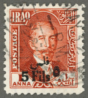 IRAQ IRAK 1932 Yt: IQ 80 King Faisal I, Fayçal Ben Hussein Al-Hachimi, Hedjaz, Used-hinged - Iraq