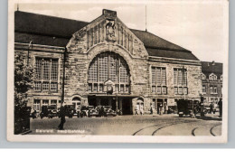 4800 BIELEFELD, Hauptbahnhof 1940, Taxen - Bielefeld