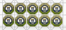 Qatar - Year 2004 - 100 Years Of FIFA - Football / Soccer - Full Stamps Sheet - MNH** - Qatar