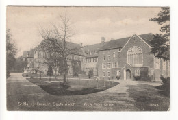 South Ascot - St Mary's Convent, View From Drive - 1918 Used Berkshire Postcard - Sonstige & Ohne Zuordnung