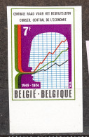 BELGIQUE : 1731 Ongetand –non Dentelé MNH **- Conseil Central De L’économie 1974 - 1961-1980