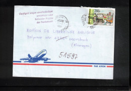 Ivory Coast / Cote D'Ivoire 1996 Interesting Airmail Letter - Costa D'Avorio (1960-...)