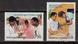 UNO VIENNA : 83-84 (1988) – Journée Des Volontaires -  MNH ** - Unused Stamps