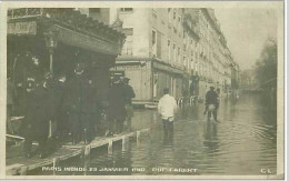 75.PARIS.7eme ARR.PARIS INONDE 29 JANVIER 1910.RUE FABERT - Arrondissement: 07