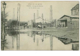 75.PARIS.7eme ARR.n°257.CRUE DE LA SEINE.AVENUE DE SUFFREN.1910 - Arrondissement: 07