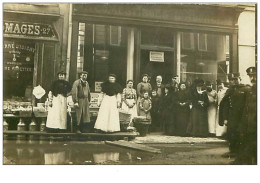 75.PARIS.6eme ARR.MAGASIN COMESTIBLES D'ALSACE.RUE BONAPARTE.CP PHOTO - Distrito: 06