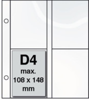 DAVO Blätter D4 (4 Taschen) DV27304, 10 Stück Neu ( - Other & Unclassified