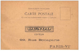 75006 . N° 47031 . Paris . Carte Publicitaire . Dunod Editeur 92 Rue Bonaparte.librairie - Distrito: 06